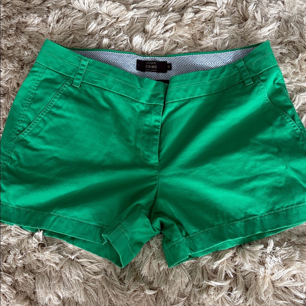 J Crew chino shorts, size 12 EUC